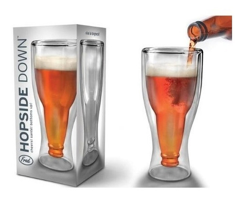 Imagen 2 de 3 de Jarra De Cerveza Con Forma De Botella 350 Ml