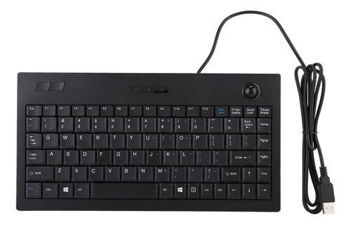 Teclado Usb Ultra Delgado Mini Cableado Mc 9712 Industrial S