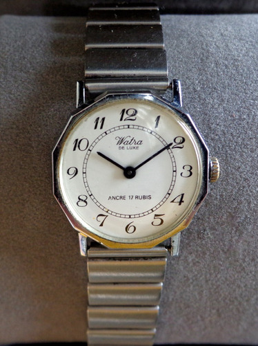 Reloj Suizo Watra, Decada De 1970, Funcionamiento Perfecto