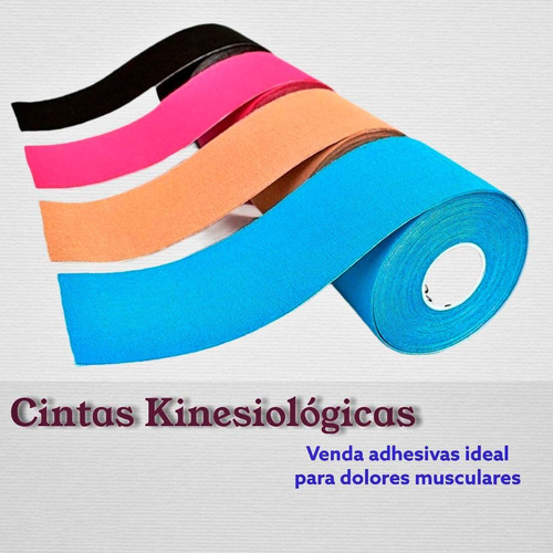 Cintas Kinesiologicas Tape Kinesio Vendas Adhesivas