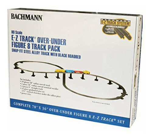 Bachmann Trains Snap-fit E-z Track E-z Track Over Under