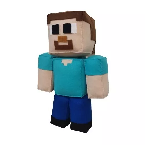 Boneco r Geleia Minecraft em feltro