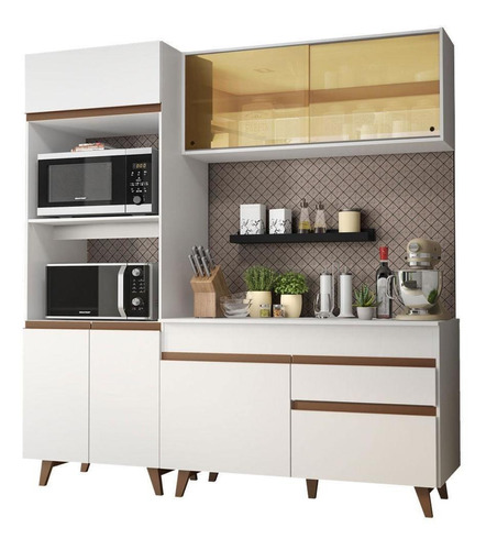 Armario de Cocina Compacto Madesa Reims 190002 Color Blanco