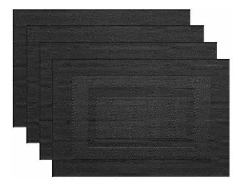 Pigchcy Placemats Lavables Vinyl Placemats Fácil De D59tj