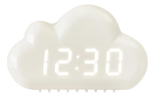 Despertador En Forma De Nube, Reloj Digital Para Niños, Luz