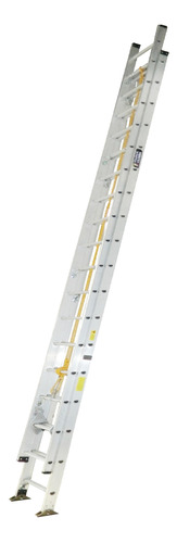 Escalera Certificada Extensión Aluminio 36pasos/11m 136kg
