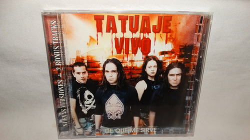 Tatuaje Vivo - De Que Me Sirve (rock Mexico Discos Y Cintas 