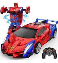 Comprar Coche Control Remoto Spider, Regalo juguetes robot transformables para niños de 3 a 10 años, coches teledirigidos de 3, 4, 5, 6, 7 y 8 años, regalos de cumpleaños de Navidad para niños y hombres