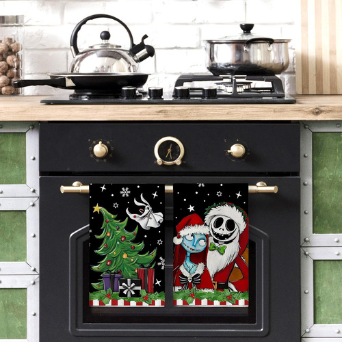 Toallas De Cocina De Navidad Pesadilla Antes De Navidad, Año