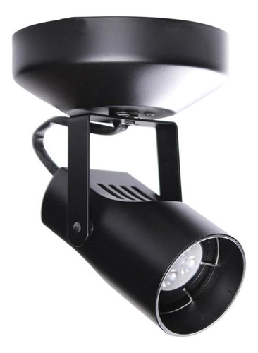 Wac Lighting Me-007led-bk Foco Led Monopoint 007 Con Lámpara