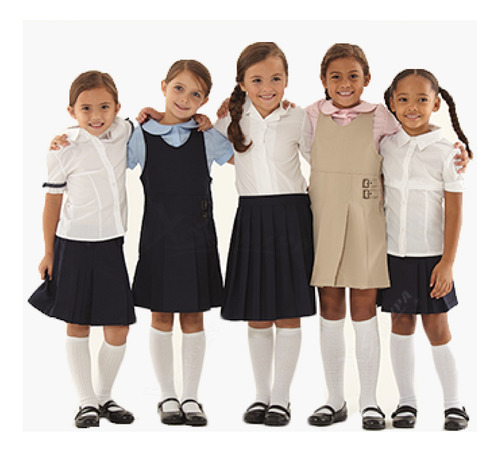 Imagen 5 de 6 de Calcetas Escolares Niña Línea Económica Alta Calidad 6 Pares