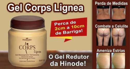Gel Reductor Medidas Kit 02 Corps Celulitis