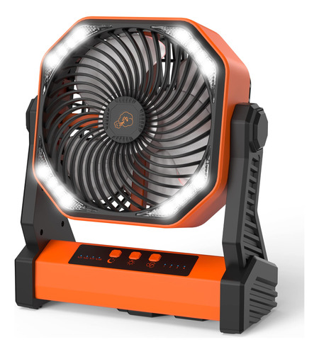 Ventilador Porttil De 20000 Mah Funciona Con Pilas 8 Pulgada