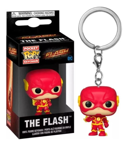 Llavero Pop Pocket Keychain The Flash Fastest Man Alive