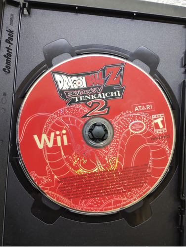 Dragon Ball Z Budokai Tenkaichi 2 Wii Original Solo Disco