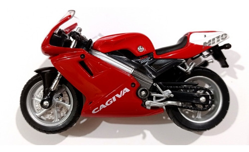 Moto De Colección De Metal - Cagiva Mito 125 + Revista