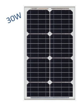 Panel Solar 12v 30w 10 Amp/día