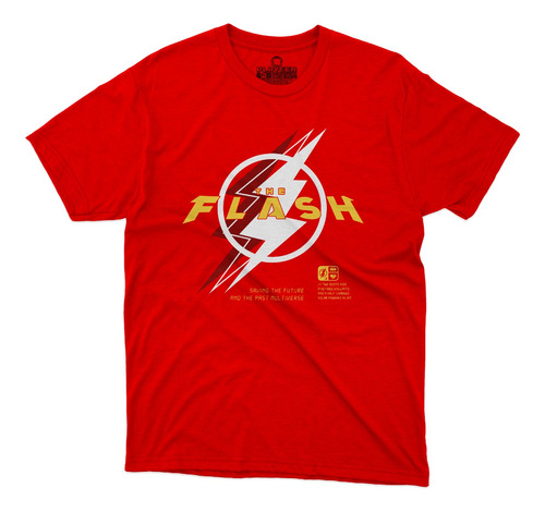 Playera The Flash Logo Dc Comics Barry Allen Keaton