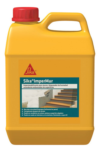 Sika Imper Mur Impermeabilizante Muros Galon Sellado Tienda