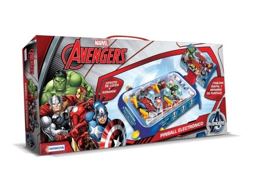 Pinball Electronico Avengers Spiderman Tapimovil 3263