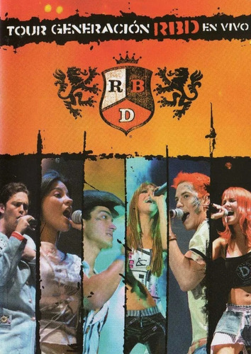 Tour Generacion Rbd En Vivo Dvd Original Novo Lacrado