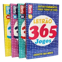 Comprar Letrão 365 Jogos Caça Palavras: 365 Caça Palavras Letrão, De Editora, Castelo. Jogos De Passatempos, Vol. 28. Editorial Castelo, Capa Mole, Edição 7 Em Português, 2024