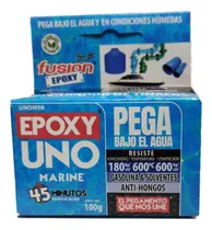 Comprar Pegamento Fusion Epoxy Uno Marine Reparador Adhesivo Epóxico Azul Para Reparaciones Submarinas Ideal Para Ambientes Húmedos, Pega Venecita Y Materiales Rígidos No Contamina El Agua |