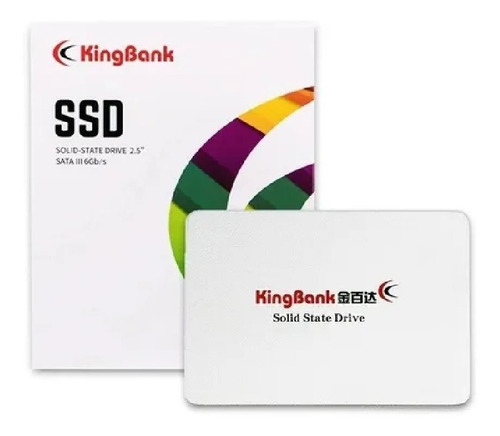 Ssd Disco Solido Interno 2400 Gb King Bank Computador Sata 3 Cor Prata