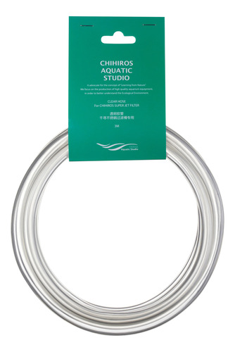 Manguera 9/12mm Flexible Transparente Filtro Canister 3mts