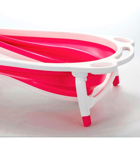 Bañera Flexible Plegable Mega Baby + Red De Baño