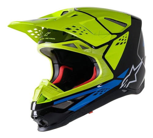 Casco Alpinestars Sm8 Motocross Enduro Mx - Trapote Racing