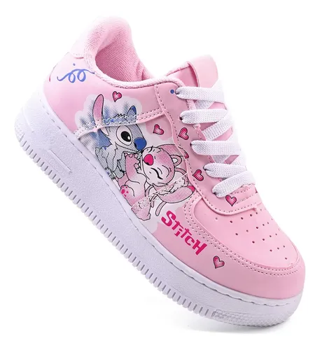 Tenis Infantil Feminino Sti Casual Meninas Moda Outono