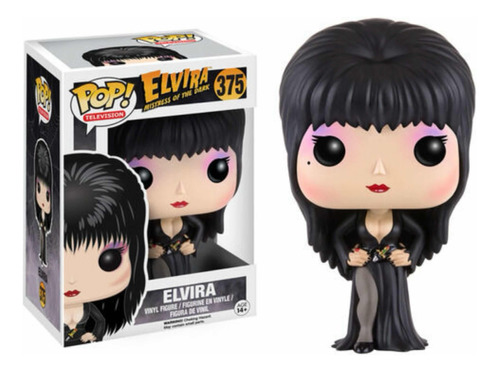 Funko Pop Elvira 375 Caja 7/10
