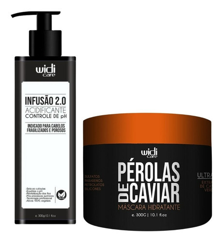 Kit Widi Care Infusão 2.0 Acidificante + Máscara Pérolas