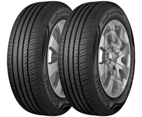 Imagen 1 de 5 de Kit X2 Neumaticos 175 70 14 Power Contact Continental Envio
