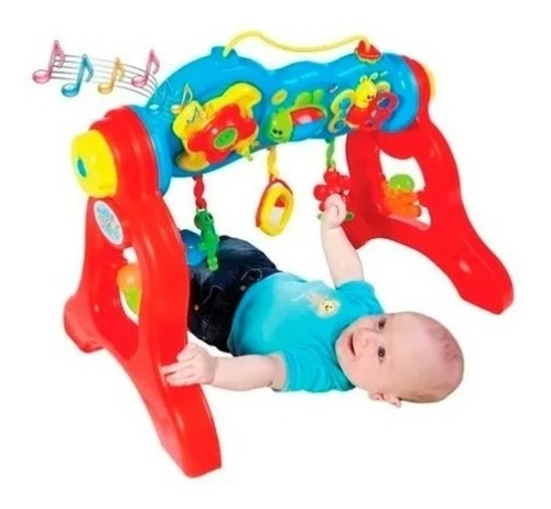 Centro De Atividades Play Gym Maral Menino Brinquedo 3x1 Som