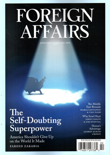 Assinatura Anual Revista Foreign Affairs