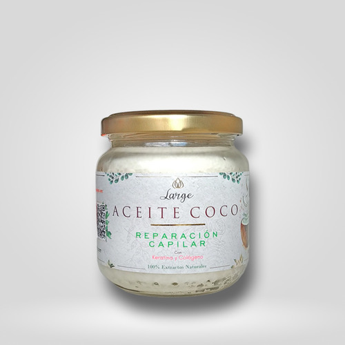 Aceite De Coco Large 230 Ml - mL a $130