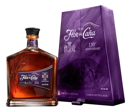 Ron Flor De Caña 130 Aniversario 750 Ml