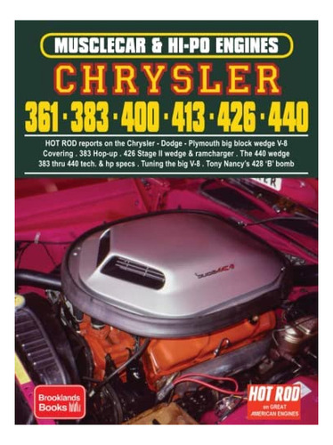 Libro: Chrysler Hi-po (musclecar And
