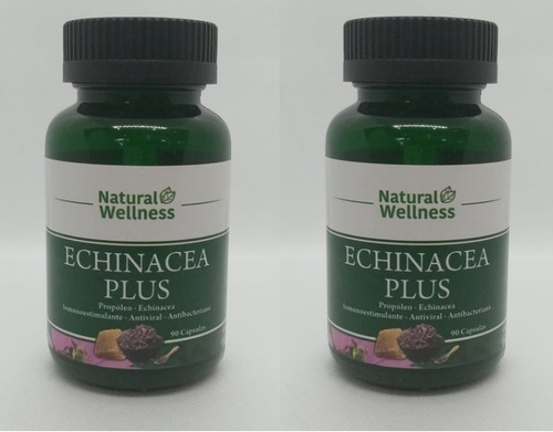 Echinacea Plus Natural Wellness (90 Caps) Pack 2 Frascos