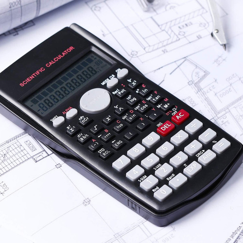 Calculadora Científica 2 Líneas Para Estudiantes, Fracciones