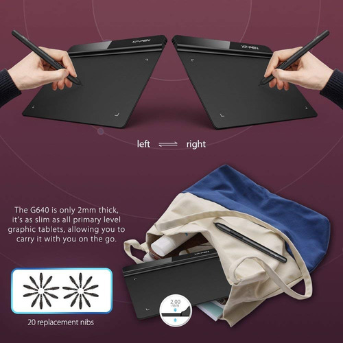 Tableta gráfica XP-Pen Star G640 black