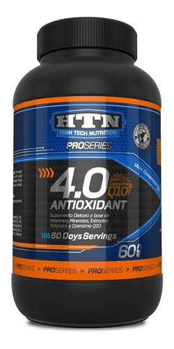 Antioxidante 4.0 60 Cap Htn Coenzima Q10 Sabor Sin sabor