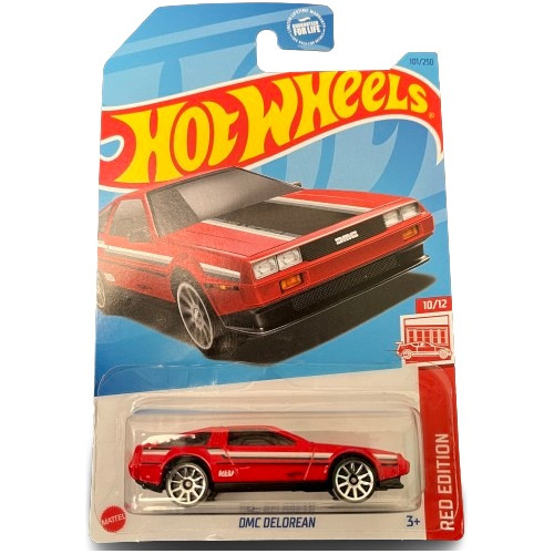 Hot Wheels Dmc Delorean (2023) Red Edition