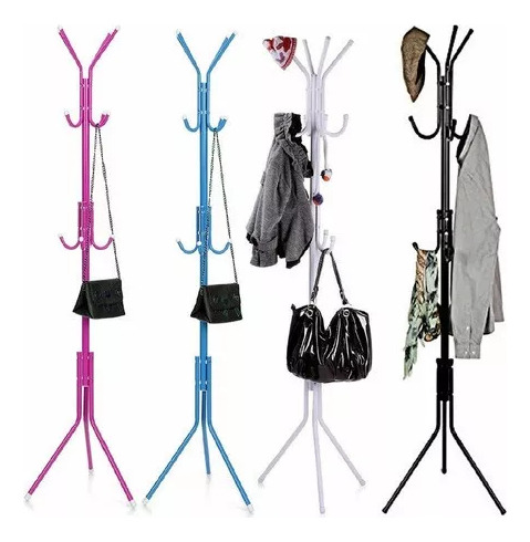 Perchero De Pie Colgador Ropa Accesorios 175cm