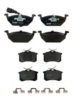 Kit Balatas Delantera Trasera Ceramica Trw Jetta A4 2006
