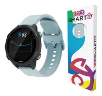 Comprar Pulseira De Silicone Colorido 20mm Marca 123smart Compativel Com Garmin Forerunner 158 245 245 Music 55 645 645 Music Move3 S40 Venu Vivomove Venu Sq Vivoactive3 Cor - Azul Bebe