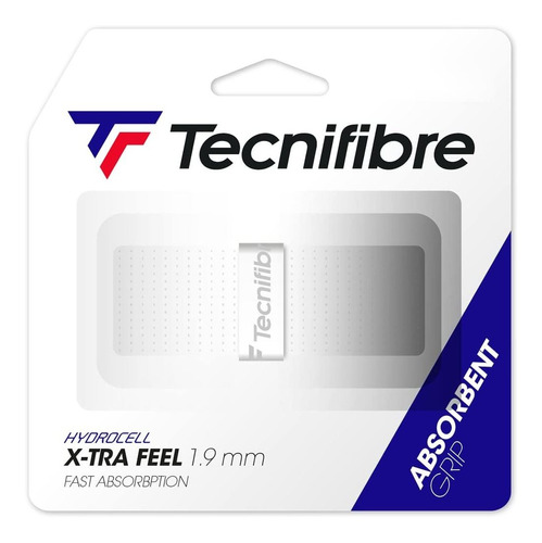 Puño Tecnifibre Atp X-tra Feel Repuesto Color Blanco