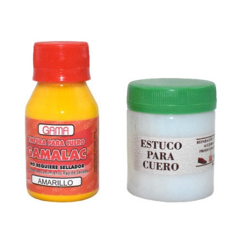 Estuco Cuero + Tinte Cuero